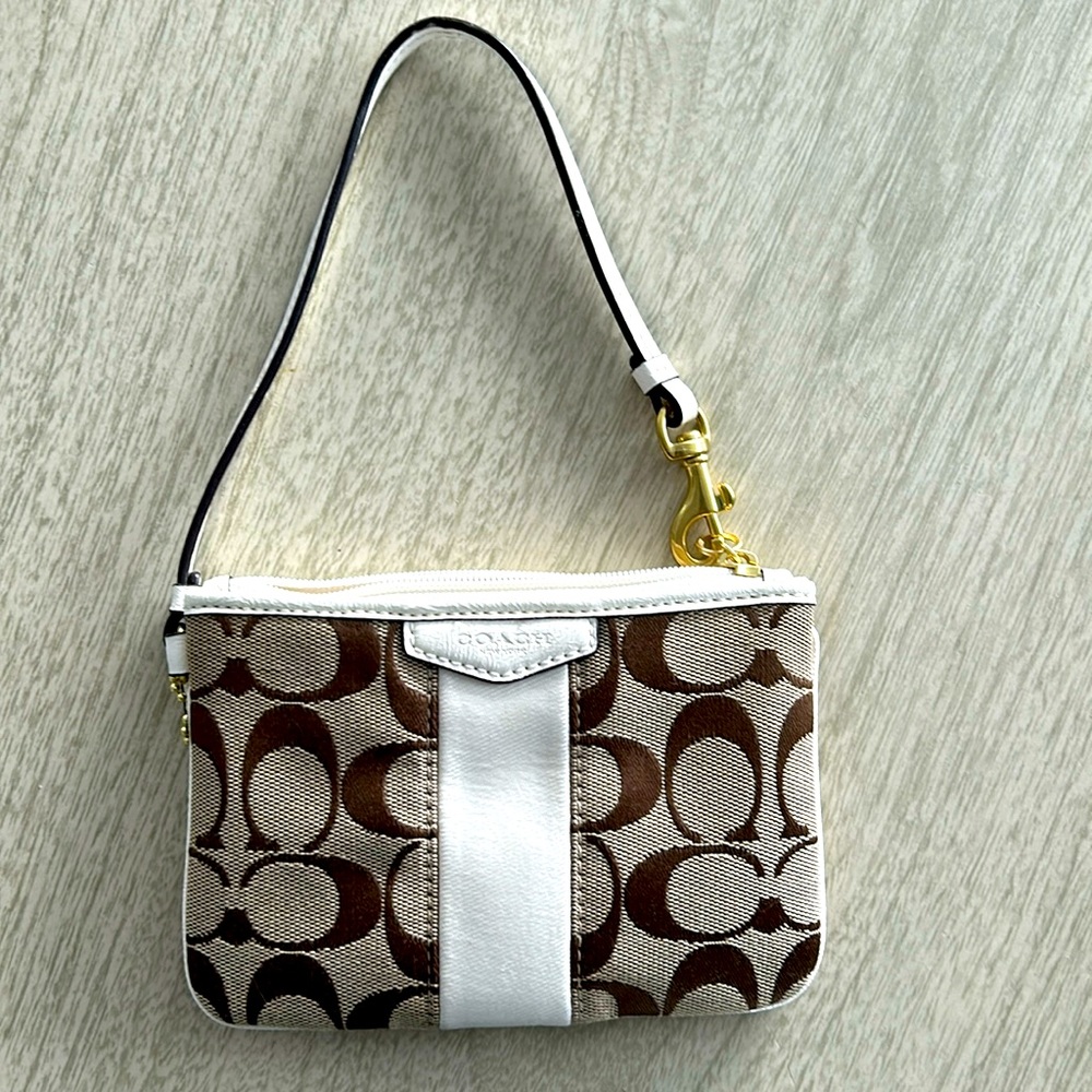 Coach wristlet wallet - never used